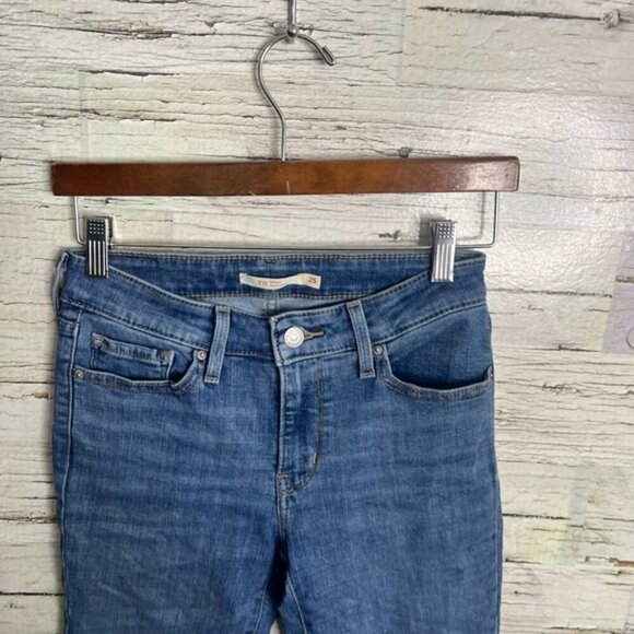Levi's 711 Skinny Jeans Women's blue Jeans 25 - Picture 3 of 7
